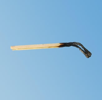burnout matchstick