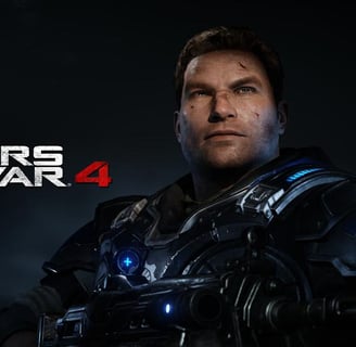 Combate intenso em Gears of War 4