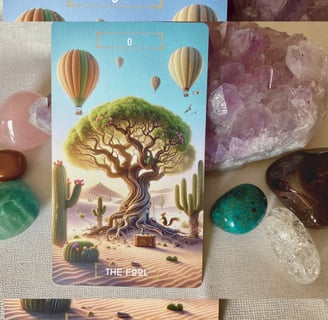 the fool's journey - soul sisters tarot