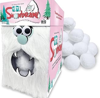yeti snowbrawl, indoor snowballs, games