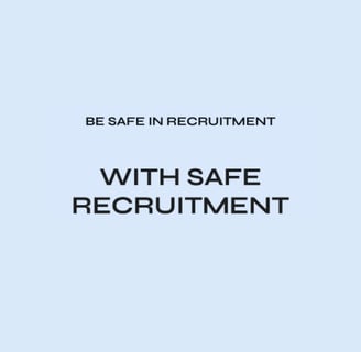 logo safe recruitment