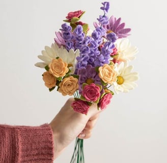 felt flower