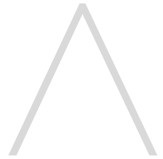 Altura Signature logo - a white triangle shape A