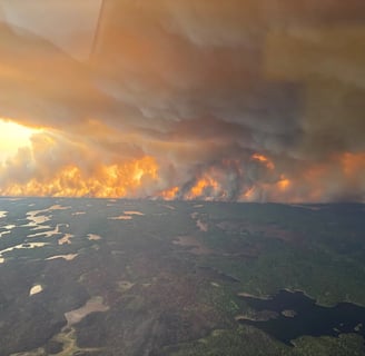image incendies canada
