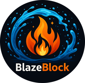 logo blazeblock