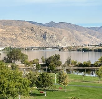 A Mountain with Lake