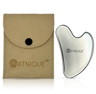 natnique board shaped gua sha facial face massage tool