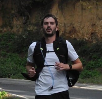Trailrunner, route, végétation