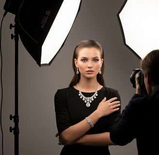 Shooting Jewelry on Models