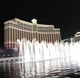 Bellagio Las Vegas water fountain show