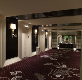 Encore Las Vegas floor 62 elevator lobby