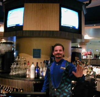 Aladdin Las Vegas bartender