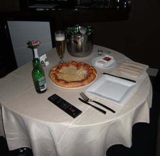 Room service at Aria Las Vegas