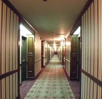Bill's Gamblin' Hall and Saloon Las Vegas interior hallway