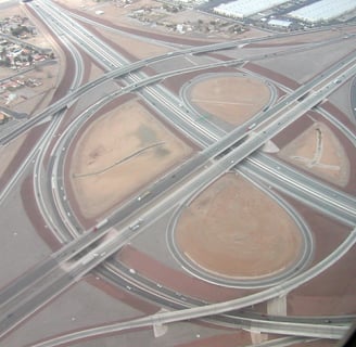 I-15 / I-215 Las Vegas freeway interchange
