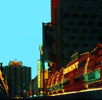 Fremont Street Las Vegas 1992
