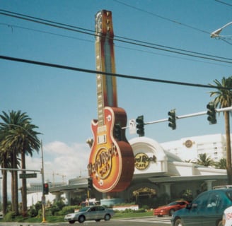 The original Hard Rock Hotel in Las Vegas
