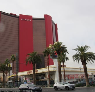 The Conrad at Resorts World International Las Vegas in December 2024