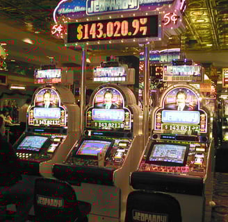 Jeopardy slots in Las Vegas
