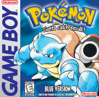 Pokemon Blue Box Art
