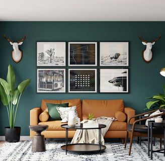 cozy life style living room