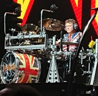 Def Leppard Rick Allen Talks Playing Drums and Fine Art