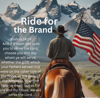 realwesternlife.com The Code of the West Ride for the Brand