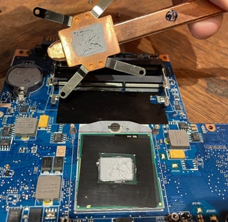 Remplacement pâte thermique