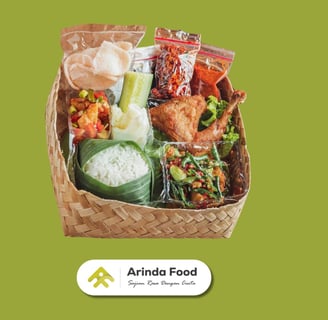 Nasi Besek Arinda food