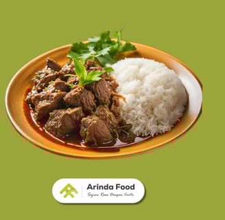 Rendang masakan terenak di dunia - arinda food
