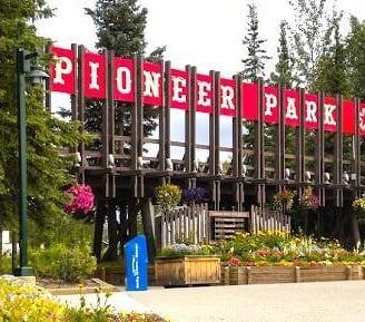 Fairbanks, AK - Pioneer Park has Gold Rush Town, Salmon Bake and more