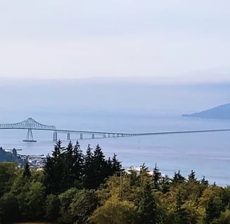 Oregon Coast - 4.1 mile bridge from Astoria, OR to Washington