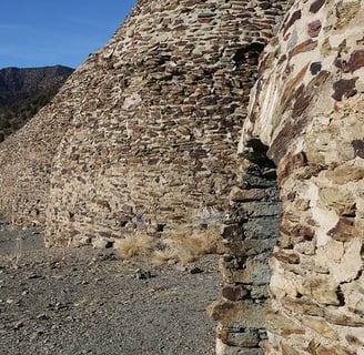 Death Valley, CA - 1877 Charcoal kilns to heat/process silver & ore in the desert