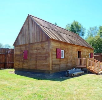 Elkton, OR - 1832 Fort Umpqua fur trading shelter for trappers