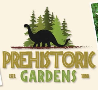 Oregon Coast - The Prehistoric Gardens, a little theme park on the 101, north of Gold Beach