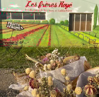 magasin  de producteurs les Frères Royé Rosières ardeche