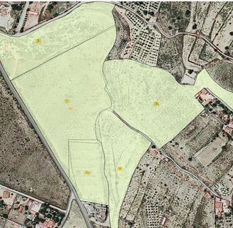 Cartografia catastral sobre ortofotografía aérea