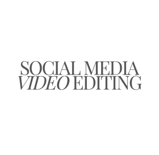 Social media video editing