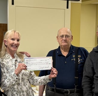 March 2025 Donation to Ashe Pregnancy Center