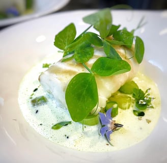 cod with beurre blanc