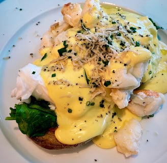 truffle lobster hollandaise