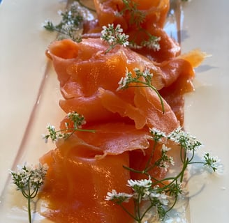 smoked salmon