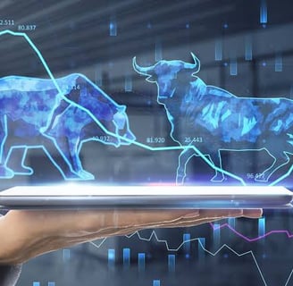 Indian stock market live trading session