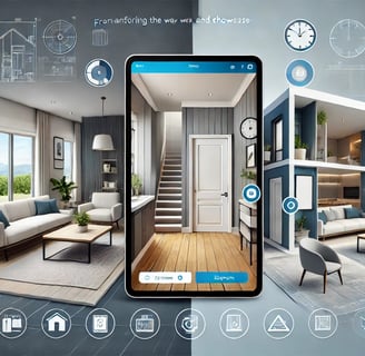 imagen de tour virtual y diferentes ambientes en 360º