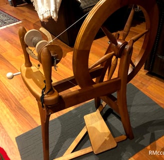 Sheridan spinning wheel