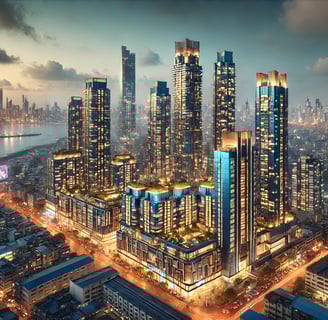 Ai image of Mumbai Skyline