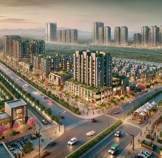 Gurgaon sector 79 AI image