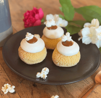 choux vanille popcorn