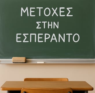 a classroom classroom with a chalkboard on the chalkboard