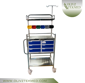 OLIVZ TEKMED CRSASH CART